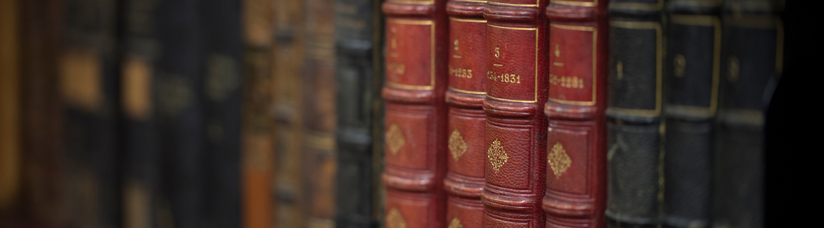 books on shelf