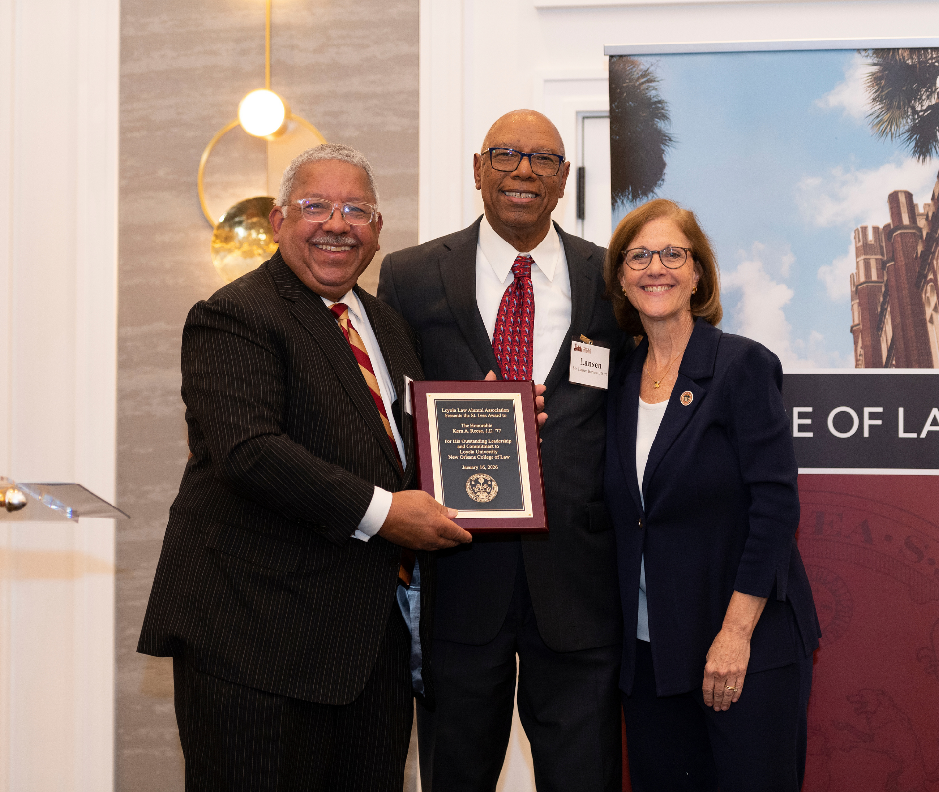 Loyola Law Alumni with Dean Madeleine Landrieu