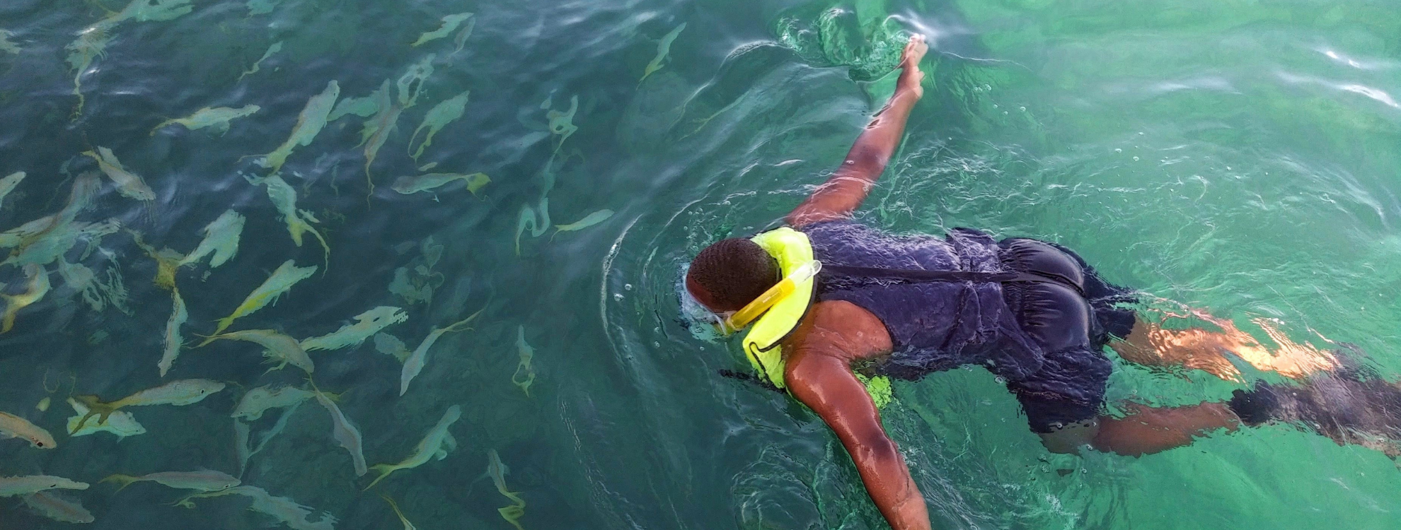 Student Snorkeling