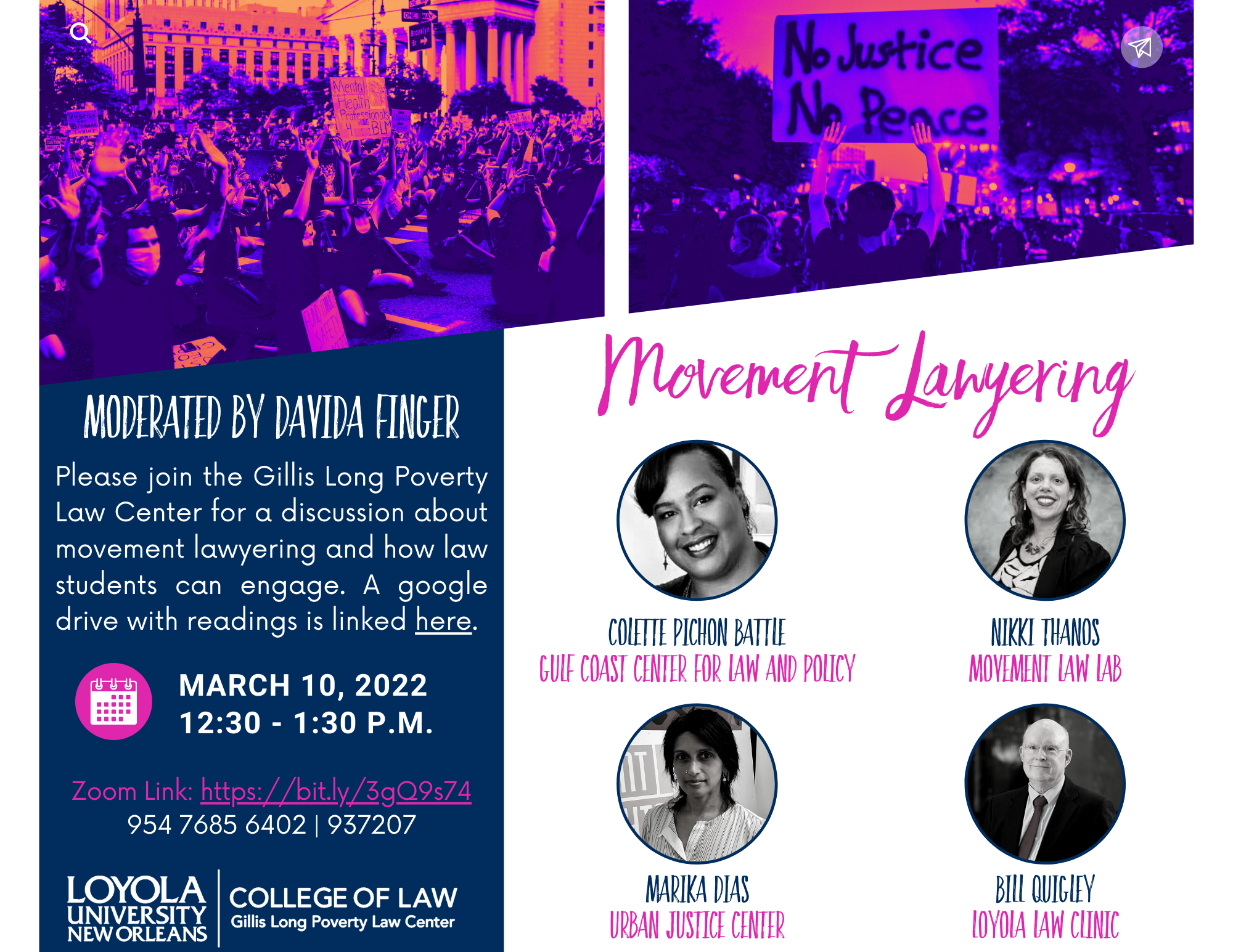 Movement Lawyering Flyer