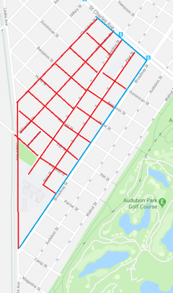 Parking Map Suspended Restrictions