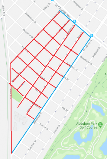 street parking map