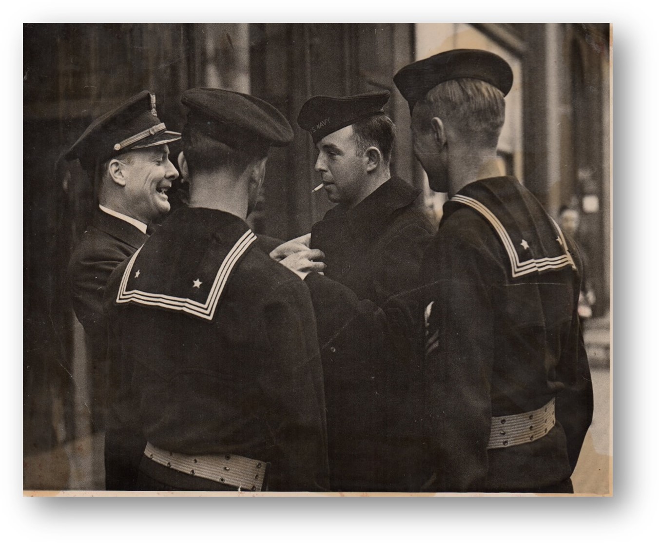 Skelly Wright in London 1944