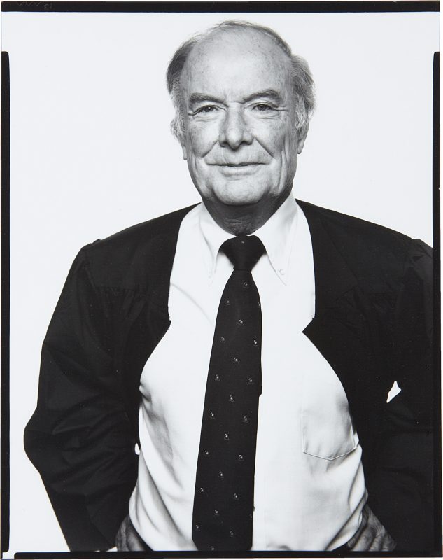 Avedon, Richard James Skelly Wright, Circuit Judge, U.S. Court of Appeals for District of Columbia Circuit, Washington, D.C., July 29, 1976 Series: The Family