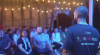 Snowden addresses an audience